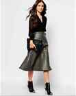 Unique Stylish Skirt Festive Wear Real Lambskin Genuine Women Leather Stylish