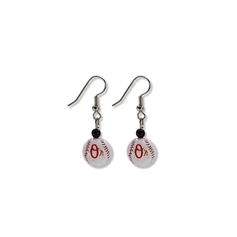 Baltimore Orioles Baseball Dangle Earrings MLB New Cover