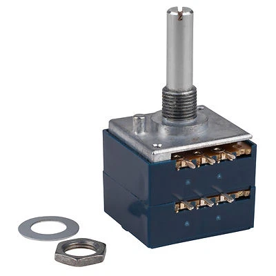 PARTS EXPRESS 20KA Audio Taper Potentiometer Solid Shaft