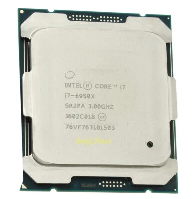 Intel Core i7-6950X 3 GHz LGA2011-3 Extreme Edition OEM SR2PA 25M CPU Processor - Image 1 of 3