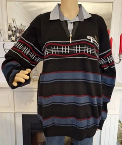 H&N Collection Herren feine Strick Pullover Gr.3XL mit Kragen Hemd NEU - Bild 1 von 12