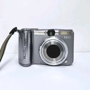Canon PowerShot A620 7.1 MP 4x Optical Zoom Compact Digital PC1145 - (FOR PARTS) - Picture 1 of 20