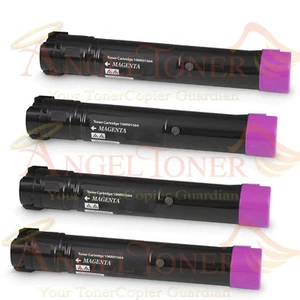 4 pcs Magenta Toner Cartridge For Xerox Phaser 7800 Series Printer 106R01564 - Picture 1 of 7