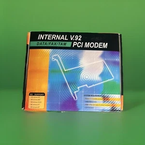 PCI Modem Card Internal V.92 Data/Fax 14.4Kbps R1 - Picture 1 of 4