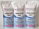 3X WESTLAB HIMALAYAN 500 GRAMS PINK SALT ASTHMA  ADDITION TO BATH SALT MULTI BUY