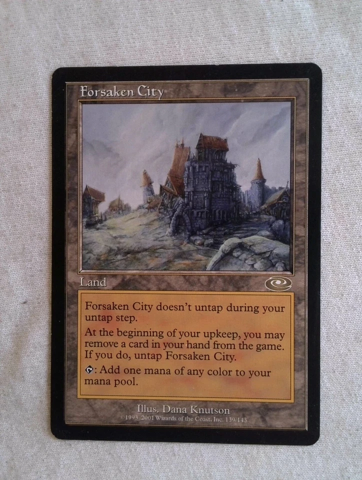 Forsaken City, Planeshift, MTG SP - Image 1 of 1