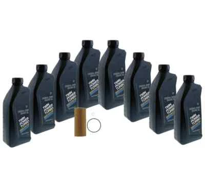 Kit de cambio de aceite de motor genuino 0W-30 8 litros para BMW E70 X5 xDrive35d E90 335d Foto 1 de 4