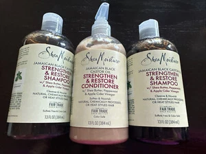 Shea Moisture Jamaican Black Castor Oil Strengthen Shampoo & Conditioner 13oz - Picture 1 of 1