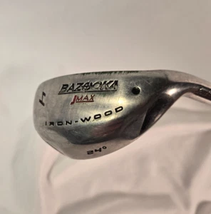 Tour Edge Bazooka JMax 4 Iron-Wood Reactive Flex Graphite Shaft RH 24 Degree - Picture 1 of 6