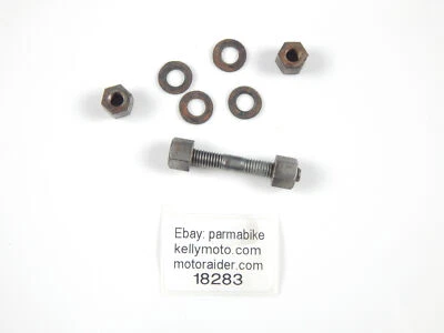 Moto Guzzi Monza V50 1981 tuercas hexaust arandelas silenciador de tubos vintage Italia Foto 1 de 2