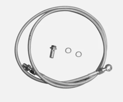 304 Stainless Clutch Line Fit Honda Civic 92-00 Acura Integra 94-01 B &D Series - Image 1 of 4