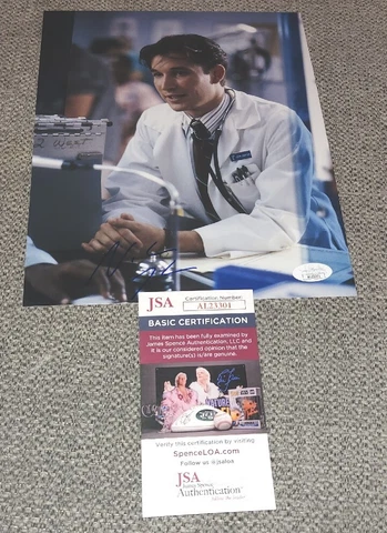 NOAH WYLE SIGNED 8X10 PHOTO ER JOHN CARTER DOCTOR JSA AUTHENTICATED #AL23301 WOW Cover