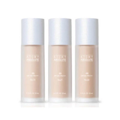 ATOMY Absolute BB Cream SPF 50+ PA++++ 33ml 33ml / 1.11 FL. oz 3 Colors K-Beauty - Image 1 of 3