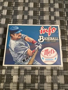Info Baseball Card Game Edizione New York Mets NUOVO e SIGILLATO Strategia Vintage - Foto 1 di 2