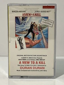 007 A View To A Kill Soundtrack Cassette Tape 1985 Duran Duran New Sealed Canada - Picture 1 of 8