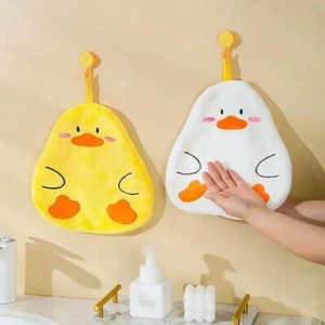 Cartoon Hand Towels Microfiber Absorbent Soft Children Cute Towel Handkerchief - Picture 1 of 6
