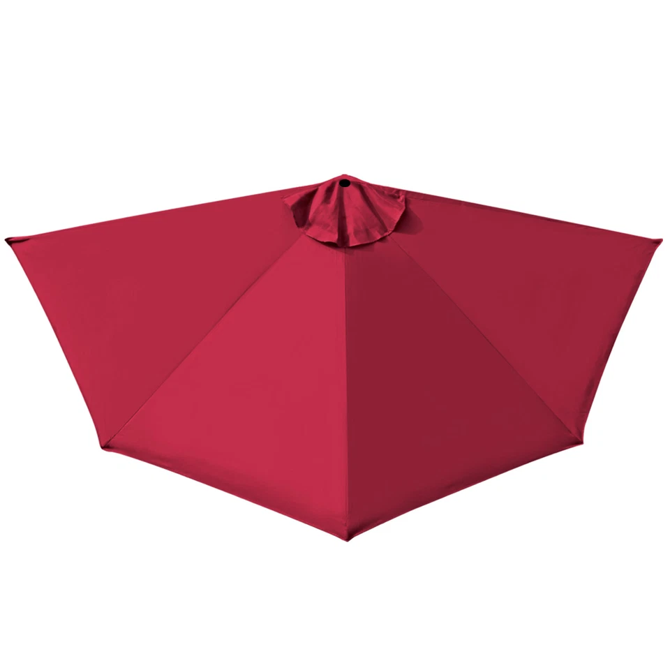 Toldo de repuesto para sombrilla de patio para media sombrilla de 10' 5 costillas Foto 1 de 1