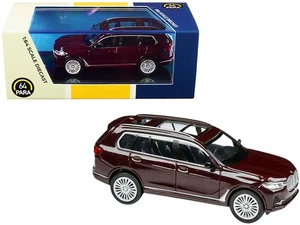 BMW X7 Ametrine Red Metallic 1/64 Diecast Model Car by Paragon - Picture 1 of 1