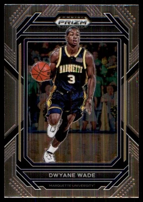 Dwyane Wade 2023 Panini Prizm Draft Picks #99 Marquette Golden Eagles NBA READ - Imagem 1 de 2