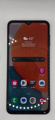 For Parts Samsung Galaxy A23 5G SM-A236U, 64GB, Black Smartphone Locked T-Mobile - Image 1 of 4