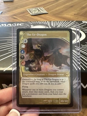 THE UR-DRAGON (Future Sight) Rainbow Foil - MtG - Festival in Box In Hand - Image 1 of 2