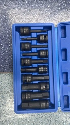 INNEN SECHSKANT STECKSCHLÜSSEL SATZ  für INBUS SCHRAUBEN 1/2" KRAFT NÜSSE - Bild 1 von 4