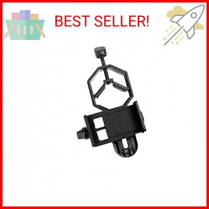 Celestron Basic Smartphone Adapter Black 81035 Telescope Accessory