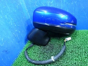 Honda Fit GP5 GK3 GK5 GP6 Left Door Mirror with Turn Signal 7 Pin B593M Blue OEM - Picture 1 of 10