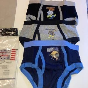 BOYS COLORED Vintage BRIEFS,Cotton,Size 6-8 (ALTHOUGH I RECOMMEND 4-5)100%cotton - Picture 1 of 24