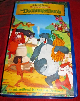 Walt Disneys  Rarität und Klassiker Meisterwerk  Das Dschungelbuch   VHS Video - Bild 1 von 3