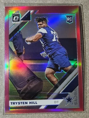 2019 optic pink #127 Trysten Hill - Image 1 of 2