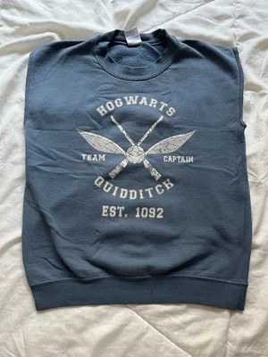 Harry Potter Quidditch Muscle Sweatshirt Sleeveless Good Condition Size Small - Image 1 of 4