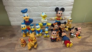 Vintage 1960's Walt Disney Productions Squeaky Toys, Banks, & Figures Lot READ! - Picture 1 of 9