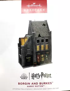 Borgin & Burkes Knockturn Alley Harry Potter Hallmark Keepsake Ornament 2022 NEW - Picture 1 of 5