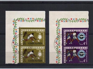 Cook Islands 1966 South Pacific Games at Noumea Complete Set in Pairs w Selvedge - Picture 1 of 3