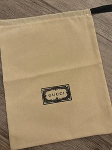 Authentic Gucci Medium Size Dust Bag 10.5 X 13.5” Inches. New Collection READ - Picture 1 of 10