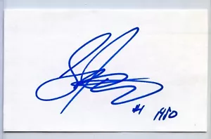 Steve Janaszak signed Autogramm Auto 3x5 Karteikarte Miracle on Ice 1980 - Bild 1 von 1