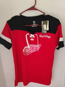 Detroit Red Wings Woman Small Shirt - Picture 1 of 5
