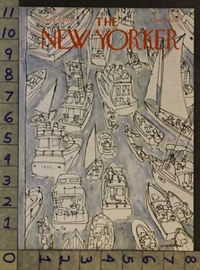 1978 Nueva York Vintage Cubierta de arte Stevenson barco náutico marino Nueva York78 - Imagen 1 de 1