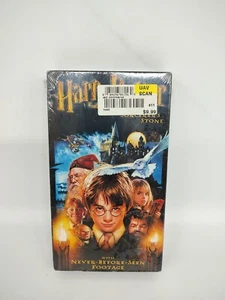 HARRY POTTER AND THE SORCERER’s STONE VHS TAPE SEALED 2001 WARNER LOOK! MINT! - Picture 1 of 2
