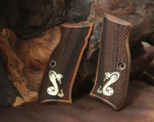 SAR Arms Sarsılmaz Kılınç 2000 Light, P8L Compatible Walnut Grips Dragon Skin - Picture 1 of 1