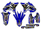 2005-2007 fits UFO RESTYLE YZ 125 PODIUM Blue Senge Graphics Kit Compatible