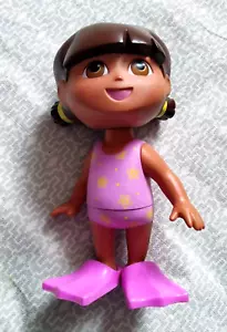 2002 Mattel Dora The Explorer - Swimsuit - Large Poseable Action Figure Doll Toy - Picture 1 of 5