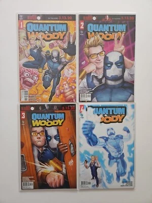 Quantum and Woody #1-4 Complete Series Set (Valiant 2020) Lot 1 2 3 4 - Image 1 of 4