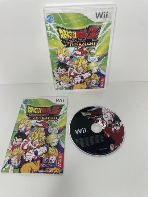 Dragon Ball Z Budokai Tenkaichi 3 Seminovo - Nintendo Wii - Stop Games - A  loja de games mais completa de BH!