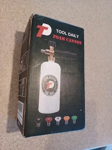 Tool Daily Foam Cannon 1/4 Inch Quick Connector Spray Nozzle *Missing Orange Tip - Picture 1 of 2