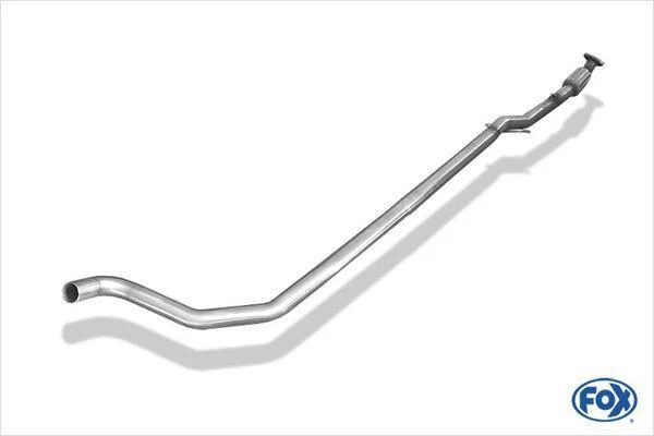 Fox Acciaio Scarico Sportivo Tubo di Ricambio Silenziatore Opel Adam S 1,4l - Immagine 1 di 4