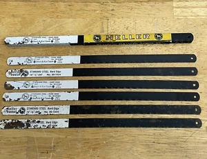 Vintage HELLER 16 Hack Saw Blades NO 30-01024 USA 10” 24T - Picture 1 of 7