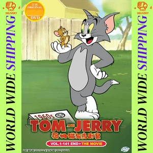 Tom And Jerry DVD Complete TV Series (Vol. 1-141 End) + The Movie English Dubbed - Picture 1 of 7