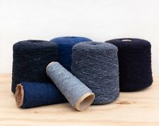 Tweed donegal morbido. 100% filato merino, 54 diverse tonalità - 100g/50g